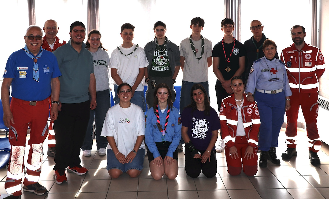 RC Bassano del Grappa: FORMATI 9 GIOVANI SCOUT IN UN CORSO DI PRIMO SOCCORSO