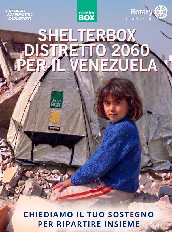 IL TUO SOSTEGNO PER IL VENEZUELA - SHELTERBOX D2060
