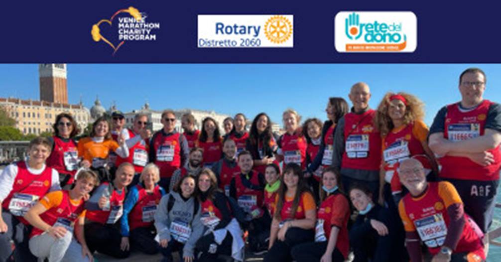 Il Distretto 2060 alla 40ª Venice Marathon per END POLIO NOW!